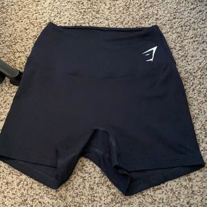 Gymshark black training shorts